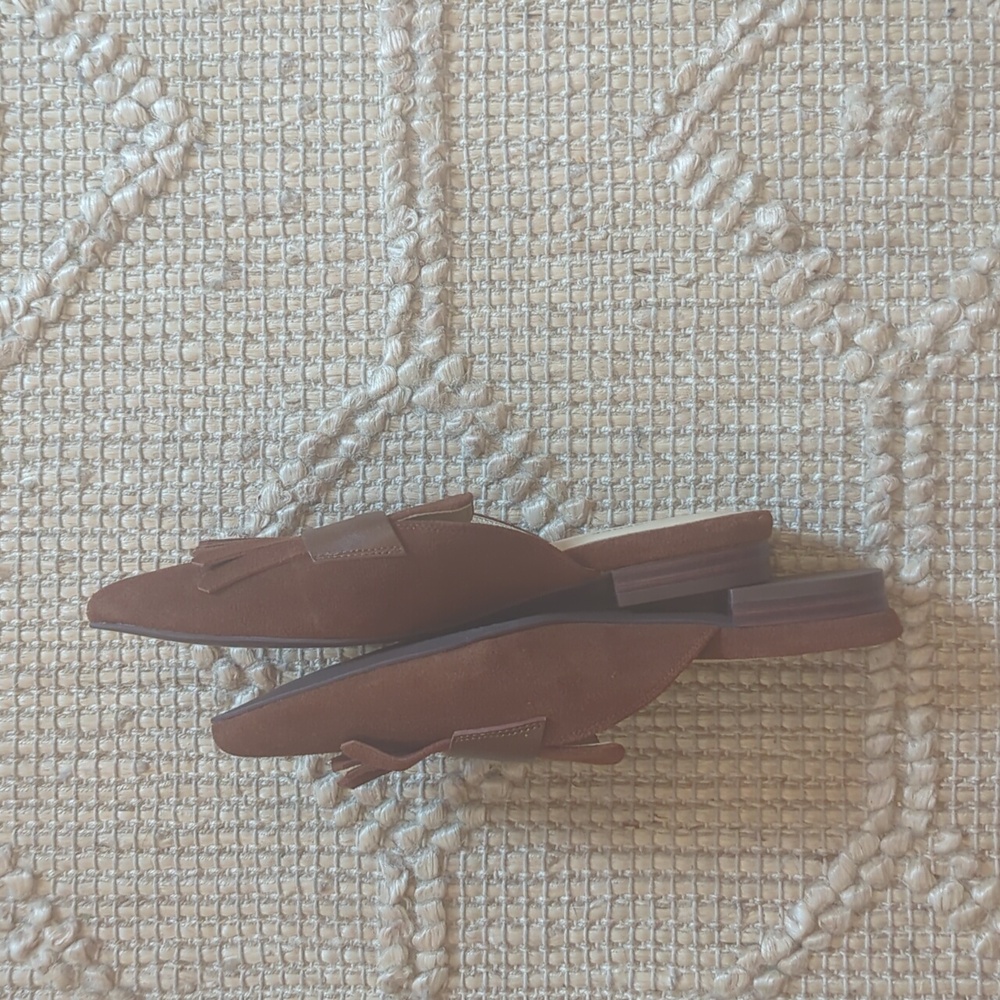 NWOB L'Agence Shoes - Brown Mules - Size 6 - Picture 5 of 6